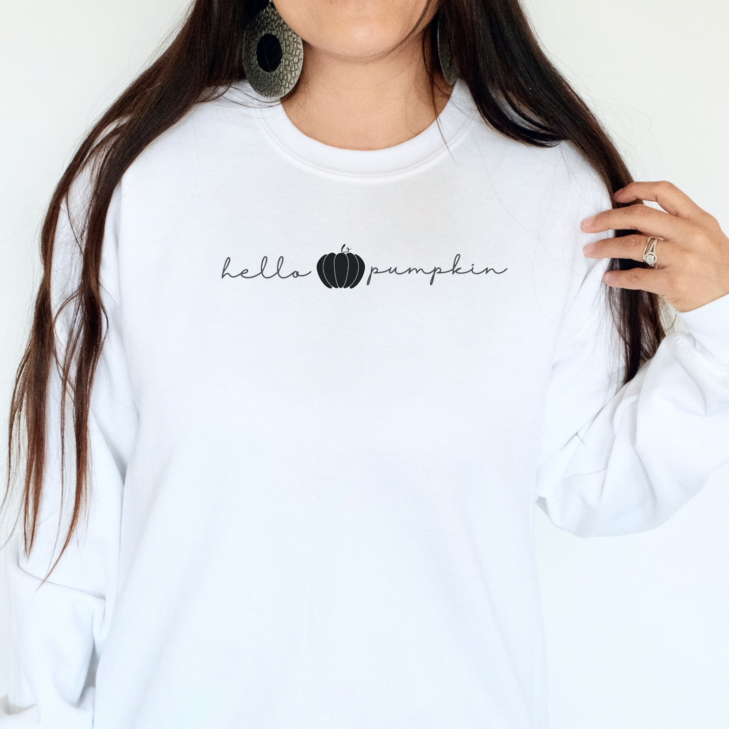 Hello Pumpkin Crewneck - Rajotuulo