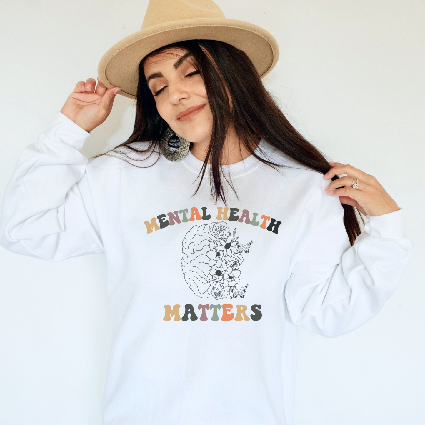 Mental Health Matters Crewneck Sweatshirt