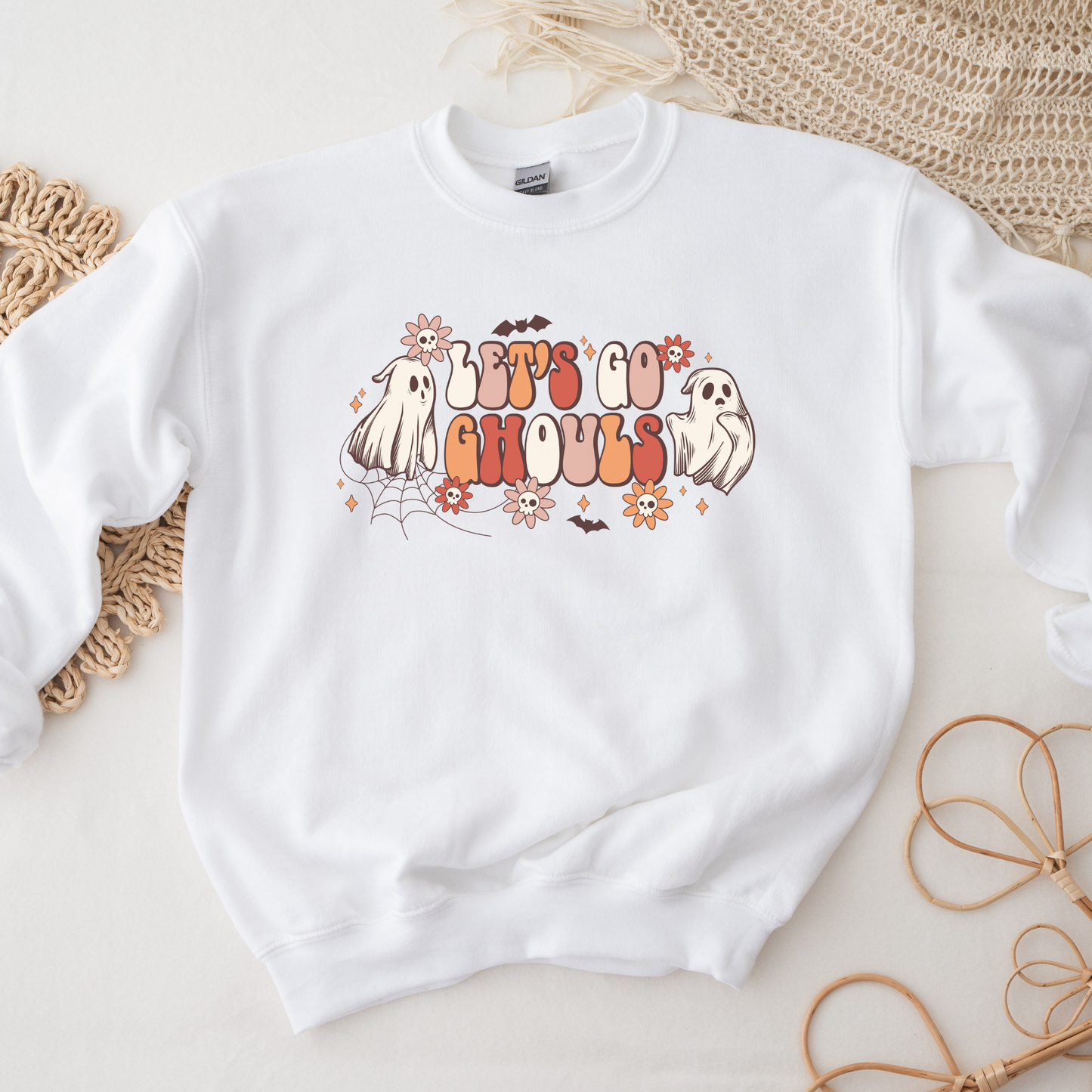Lets Go Ghouls Crewneck - Rajotuulo