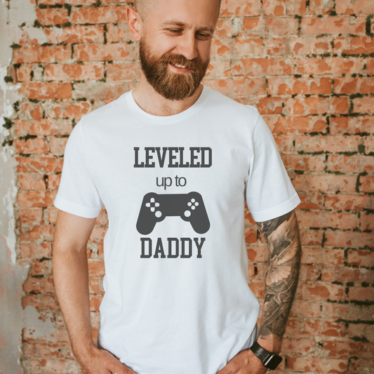 Leveled Up To Daddy Shirt
