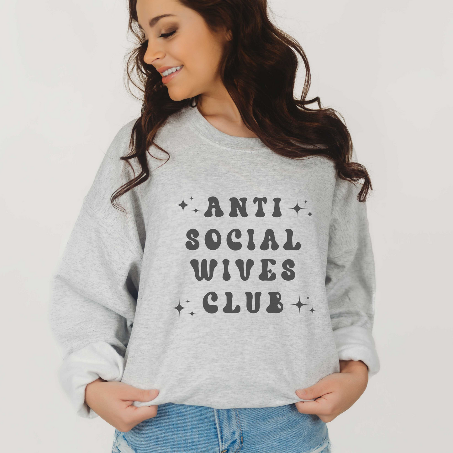 Anti Social Moms Club Crewneck Sweatshirt