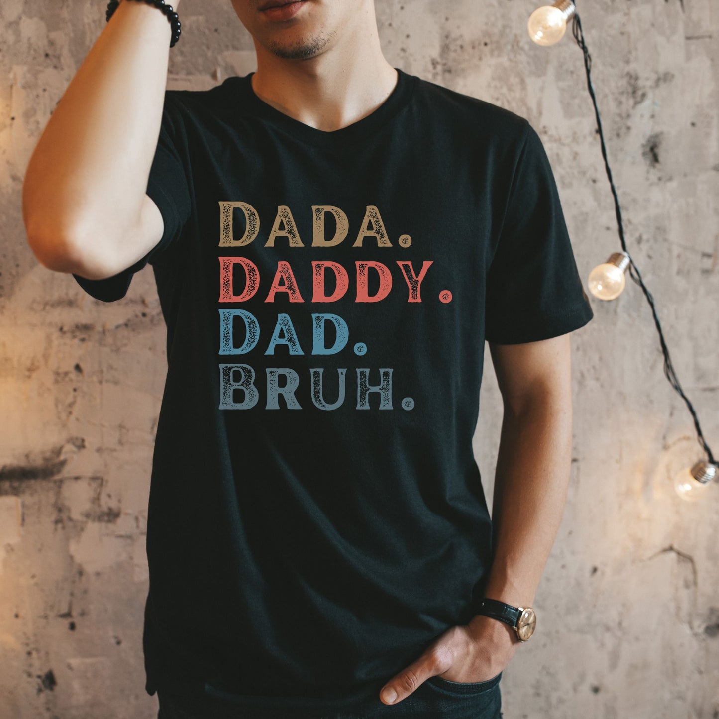 Dada Daddy Dad Bruh Tshirt